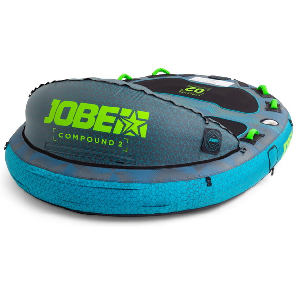 2026 Jobe Compound 2 Person Towable 230225002 - Grey / Blue
